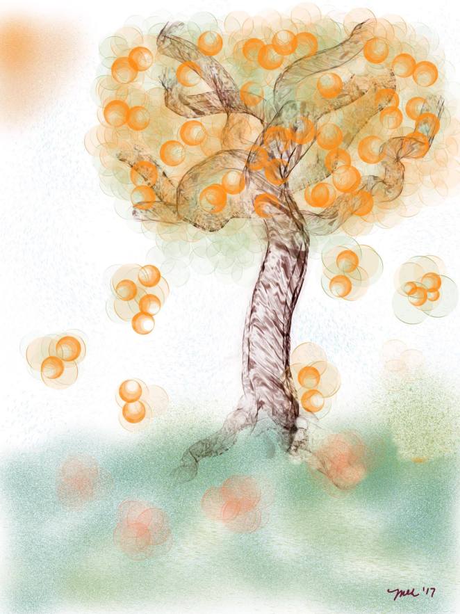 Autumn Tree by Martha